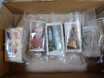 A collection of cigarette cards, insets, part sets, and a quantity of old pre-decimal English - Image 3 of 3