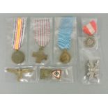 Militaria, and replica medals and badges