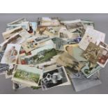 A quantity of assorted postcards