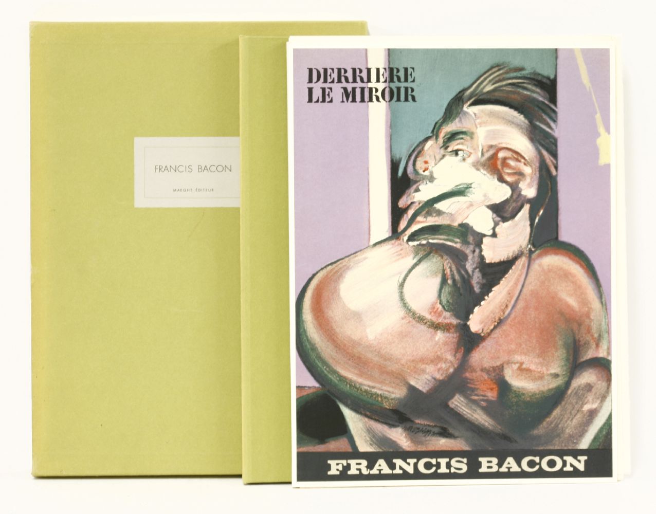 BACON, Francis:Derrière Le Miroir,Maeght Éditeur, 1966, 1st edn.  Deluxe edn. limited to 150