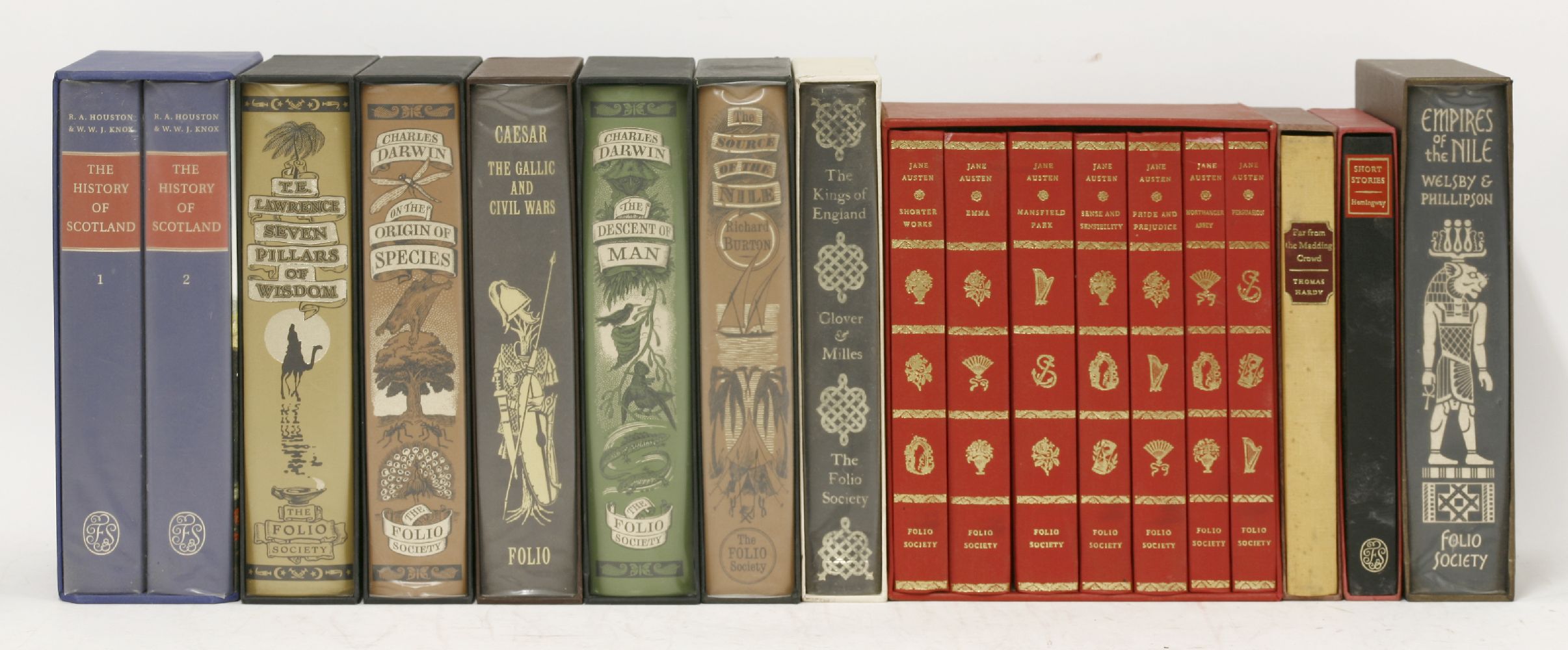 FOLIO SOCIETY:Over one hundred volumes,Almost all with slipcases; including a 7 volume set of Jane - Image 3 of 5
