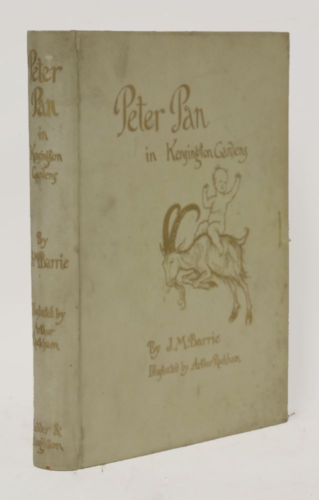 RACKHAM, Arthur (illustrator); BARRIE, J M:Peter Pan in Kensington Gardens,London; Hodder &