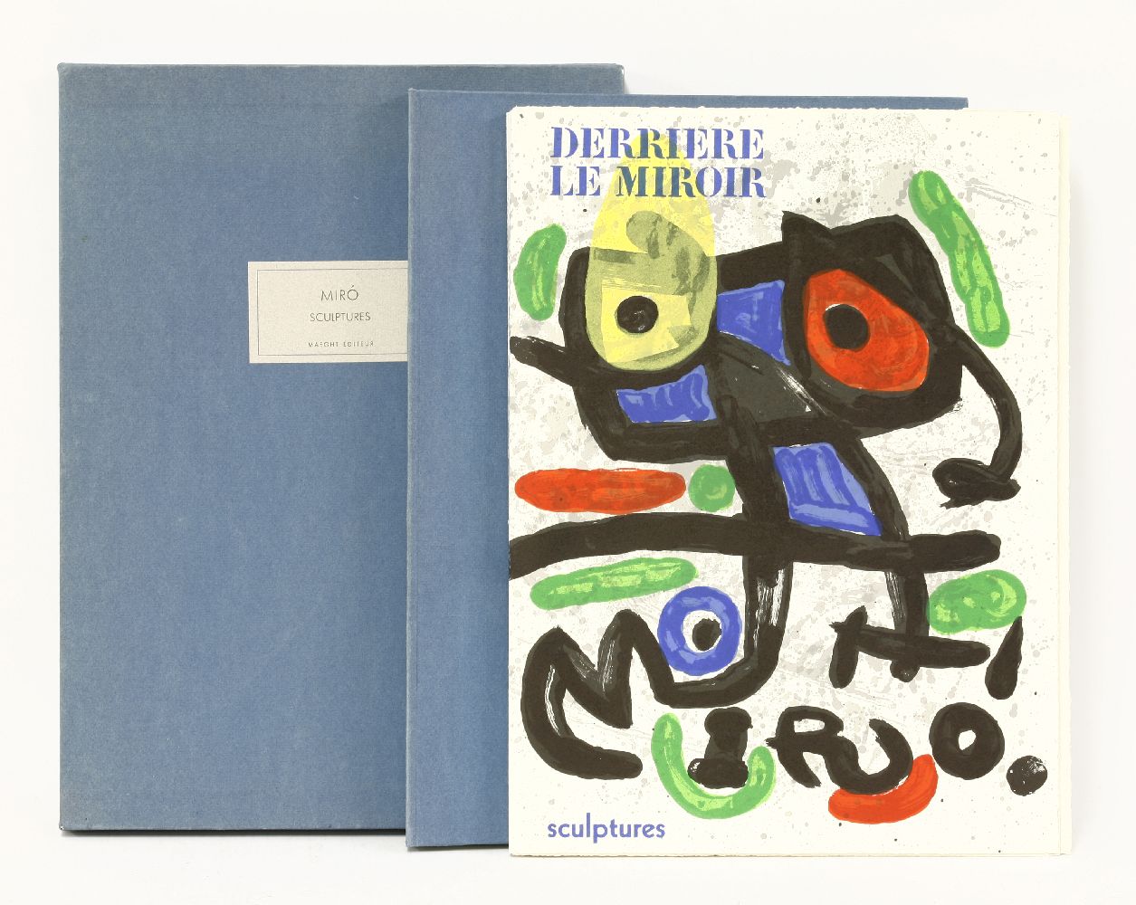 MIRO, Joan (signed):Sculptures,Derriere Le Miroir: special number 186.  Maeght, Paris, 1970, limited