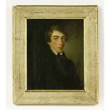 ... Goeler (?)PORTRAIT OF A YOUNG MANSigned and dated 1840Oil on canvas20 x 16cm