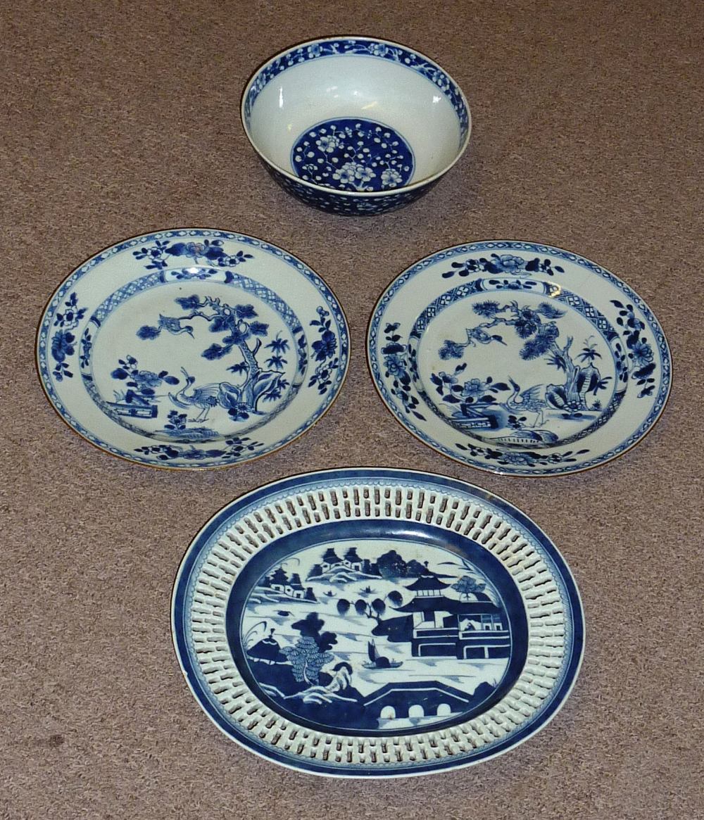 A pair of 18th Century Chinese Exportwar