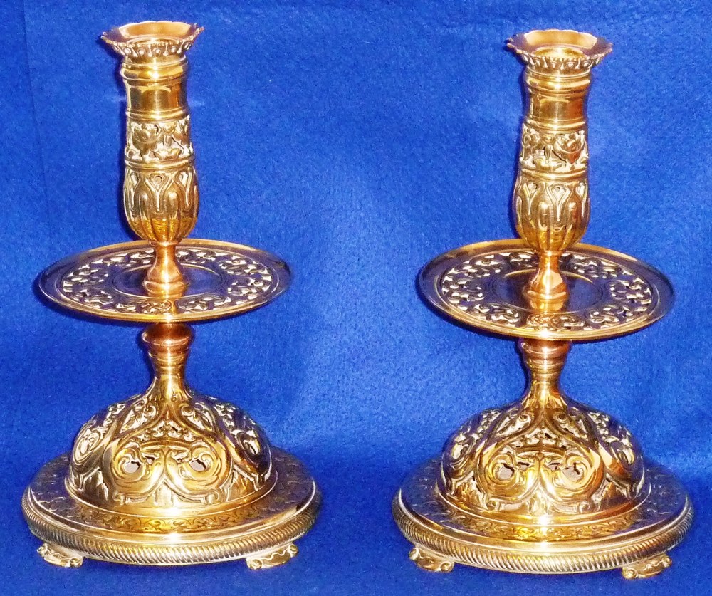 A pair of early 20th Century (in mid 17t