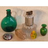 A selection of various small Glassware p