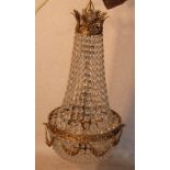 A cut glass and gilt metal mounted Chand