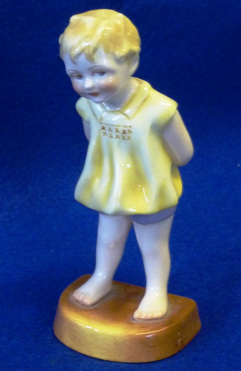 A rare Royal Worcester porcelain Figurin