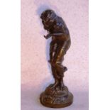 A 19th Century French patinated Bronze f