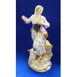 A 19th Century Meissen porcelain Figure,