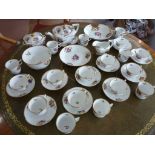 A good early 19th Century Spode Tea/Coffee Service comprising octagonal Tea Pot and Cover,