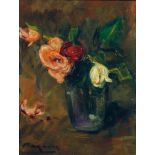 Henri Charles Manguin (1874-1949) Bouquet de fleursHuile sur toileSignée en bas à gaucheOil on