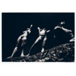 ƒ EIKOH HOSOE (Né en 1933) NAKED SCHOOL #7434-10A, YOSEMITE, CA,1974Tirage argentique postérieur,