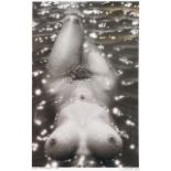 ƒ LUCIEN CLERGUE (1934-2014) Nude in the camargue, 1962Tirage argentique postérieur, signé, titré et