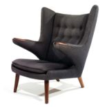 HANS J. WEGNER (1914-2007) & AP. STOLEN (ÉDITEUR) Grand fauteuil "Papa Bear", "AP19", création 1954,