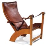 Mogens VOLTELEN (1908-1995) & Niels VODDER (1892-1982) Rare grand fauteuil "Copenhague", 1936,