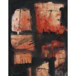 Fateh Moudarres (1922-1999) Sans titre, 1980 Huile sur toile Signée et datée au dos 50,5 x 40 cm -