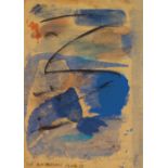 Serge POLIAKOFF (1906-1969) Composition abstraite, 1948 Gouache sur papier Signée en bas à droite