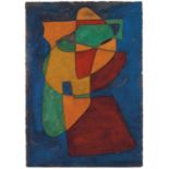 Serge POLIAKOFF (1906-1969) Composition abstraite, 1946 Gouache sur papier Signée des initiales en