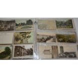 Approx 64 photo topo postcards of local views includes Taunton, Bridgwater, Watchet Harbour,