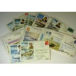 Forty five RAF "flown" covers all with signatures c.1977 - 1982 (45)