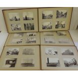 Three albums of early 20th Century photographs taken during travels abroad and including family