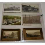 A group of 24 postcards, mainly of Welsh colliery scenes - mining and overall views of pits; views