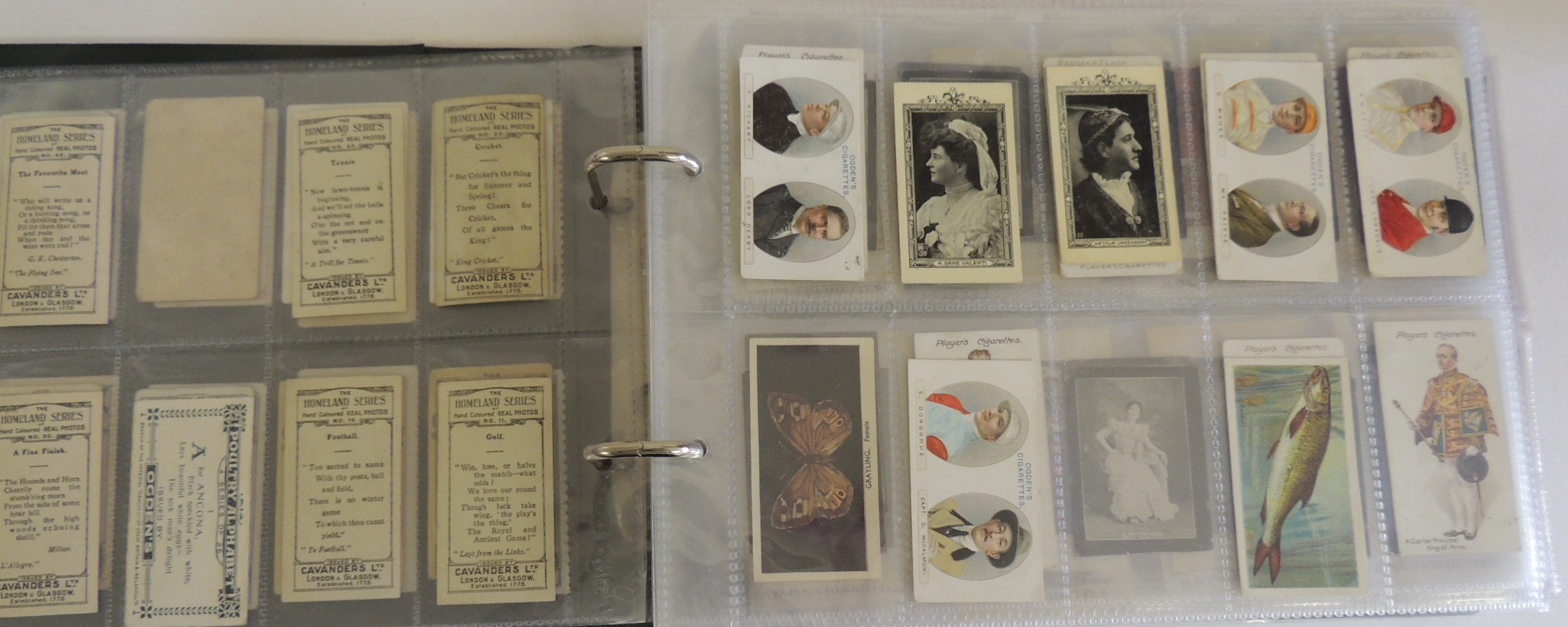 VARIOUS MANUFACTURERS - a quantity of odds and part sets contained in a modern album, many