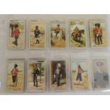 GODFREY PHILLIPS - Types of British Soldiers 1900 (9) together with other rare issue military odds