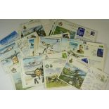 Fifty RAF "flown" covers, all signed, various, c.1976 - 1985 (50)