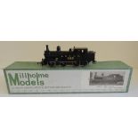 A Millholme Models constructed 0-6-2T LNER no.899, black, in original box