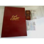 Card Collectors Society - a quantity of reproduction sets together with a large file with pages