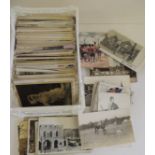 A quantity of loose postcards, various including some GB topo; "squeaker" card; sentimental