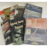 Six HMSO books including The Eighth Army, Among Those Present and Land At War; Action Stations!