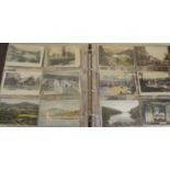 A collection of approx 384 topographic postcards, many of London, also Lowestoft, Stirling,