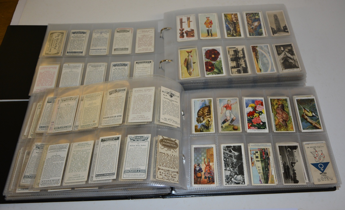 VARIOUS MANUFACTURERS - a large quantity of odds contained in two modern albums (2)