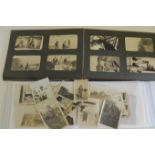 An interesting collection of photographs c.1930's relating to one family of Weston super Mare with