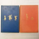 2 BY A. A. MILNE: THE HOUSE AT POOH CORNER, 1ST 1928, AND WHEN WE WERE VERY YOUNG, 2ND 1924 -2-