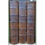 HISTORY OF BRITISH BIRDS BY WILLIAM YARRELL, 2ND EDITION 1845 IN 3 VOLUMES, WITH NUMEROUS WOOD