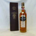 1 BOTTLE GLENGOYNE 21 YEAR OLD SINGLE MALT WHISKY - 70CL, 43% VOL IN FITTED WOODEN BOX