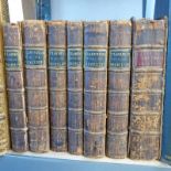 HISTORY OF THE REBELLION AND CIVIL WARS IN ENGLAND BY EDWARD EARL OF CLARENDON 1721, 3 VOLUMES BOUND