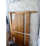PINE FRAMED DOUBLE BED