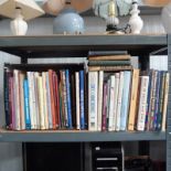 A LARGE SELECTION OF BOOKS ON HAND CRAFTS WOODWORKING, ETC.