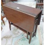 LATE 19TH CENTURY MAHOGANY SUTHERLAND TABLE