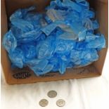 LARGE SELECTION OF HALF CROWNS, FLORIN'S, SHILLINGS, PRE 1936 MOSTLY, IN ONE BOX