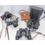 ZENIT-B CAMERA WITH HELIOS -44-2 LENS, 8 X 25 DELACROIX BINOCULARS AND OTHER PAIR -3-