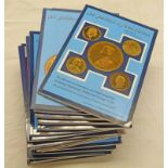 20 COIN AUCTION CATALOGUES ST JAMES'S JUNE 2007- MARCH 2014 -20-