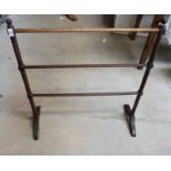 LATE 19TH CENTURY 3 BAR TOWEL RAIL