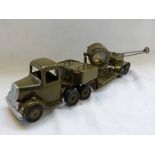 BRITAINS SET 1941 UNDERSLUNG SECOND LORRY, RARE SECOND VERSION WITH ROUND NOSE IN KHAKI FINISH